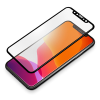 PGA iPhone 11 Pro/XS/X用治具付 3DWストロングガラス アンチグレア PG-19AGL06D