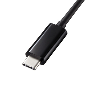 サンワサプライ USB Type-Cマルチ変換アダプタ ブラック AD-ALCMHV2BK-イメージ7