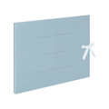 コクヨ ガバットファイル(紙製) A3ヨコ(ひも付き) 青 F856699-ﾌ-H948B