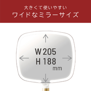 コイズミ LEDミラー ホワイト KBE-3250/W-イメージ7