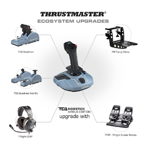 Thrustmaster フライトコントローラ TCA QUADRANT AIRBUS EDITION 2960840-イメージ5