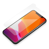 PGA iPhone 11 Pro/XS/X用治具付 液晶保護フィルム 衝撃吸収/光沢 PG-19ASF01