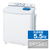 日立 5．5kg二槽式洗濯機 ホワイト PS-55AS2 W-イメージ1