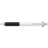 三菱鉛筆 ジェットストリーム3色ボールペン0.5mm白 1本 F884926-SXE340005.1