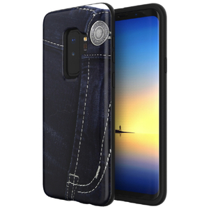 Matchnine Galaxy S9+用ケース PINTA JEANS COLLECTION ダークジーンズ MN89796S9P-イメージ1