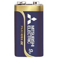 三菱 9V形アルカリ乾電池 1本入り アルカリEX 6LF22EXD/1S
