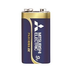 三菱 9V形アルカリ乾電池 1本入り アルカリEX 6LF22EXD/1S-イメージ1