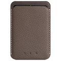 SLG Design MagSafe対応 Full Grain Leather カードケース エトフクリーム SD20799MS