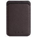 SLG Design MagSafe対応 Full Grain Leather カードケース ブラウンクリーム SD20800MS