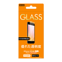 レイアウト iPhone SE(第2世代)/8/7/6s/6用ガラスフィルム 10H 光沢 ソーダガラス RT-P25F/SCG