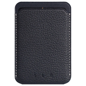 SLG Design MagSafe対応 Full Grain Leather カードケース ブラックブルー SD20803MS-イメージ1