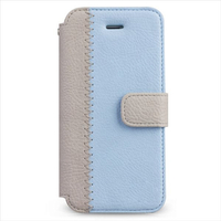 ZENUS iPhone SE(第1世代)/5/5s用ケース Masstige E-note Diary ブルー Z1803I5