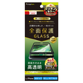 トリニティ iPhone SE(第3世代)/SE(第2世代)/8/7/6s/6用高透明 立体成型シームレスガラス ブラック TR-IP224-GM3-CCBK