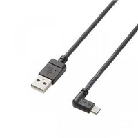 エレコム micro-USBケーブル(L字左側接続タイプ) TB-AMBXL2U12BK