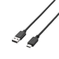 エレコム USB2．0ケーブル(A-TypeC) 1．0m ブラック U2C-AC10BK
