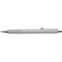 ニトムズ 低粘度油性ボールペン0.7mmグレー FC183KT-1581309