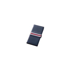レイアウト Xperia Z3 ブックカバー・トリコロール(合皮) ネイビー／レッド・ホワイトライン RT-SO01GLBC4/N-イメージ1