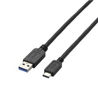 エレコム USB3．1ケーブル(A-TypeC) 0．5m ブラック USB3-AC05BK