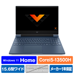 HP ノートパソコン Victus Gaming Laptop 15-fa0000 パフォーマンスブルー 806Z8PA-AAAH-イメージ1