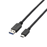 エレコム USB3．1ケーブル(A-TypeC) 2．0m ブラック USB3-AC20BK