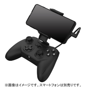 ROTOR RIOT Android用有線型コントローラー ROTOR RIOT Wired Game Controller RR1825A Black for Android ブラック RR1825A-イメージ1
