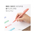 ぺんてる 筆touchサインペン 6色セットD FC413NXSES15C-6STDH-イメージ2