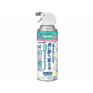 アース製薬 洗えないものを良い香に変える消臭クリアジェット快適フローラル FCR7409-イメージ1