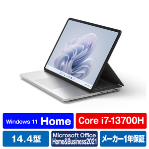 マイクロソフト Surface Laptop Studio 2(i7/16GB/512GB/4050 dGPU) プラチナ YZY-00018-イメージ1