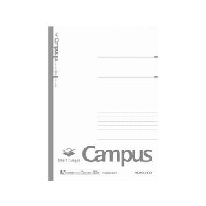 コクヨ キャンパスノート[スマートキャンパス]セミB5 7mm罫 5色パック FCC1288-ﾉ-GS3CWATX5-イメージ3