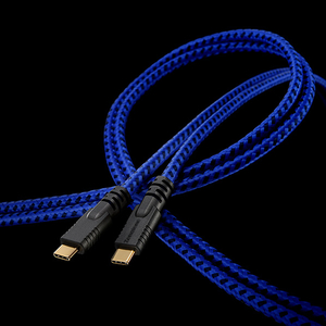 ゾノトーン USB-2．0ケーブル(C-C) 1．2m GRANDIOシリーズ ブルー GRANDIO USB-2.0 CC 1.2M-イメージ1