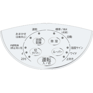 コロナ 衣類乾燥除湿機 Sシリーズ グレイッシュベージュ CD-S6324(C)-イメージ2