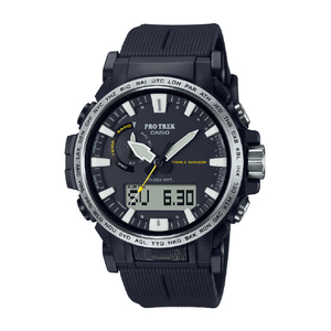 カシオ ソーラー電波腕時計 PROTREK ブラック PRW-61-1AJF-イメージ1