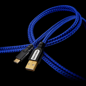 ゾノトーン USB-2．0ケーブル(A-C) 0．6m GRANDIOシリーズ ブルー GRANDIO USB-2.0 AC 0.6M-イメージ1