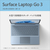 マイクロソフト Surface Laptop Go 3(i5/16GB/256GB) アイスブルー XKQ-00063-イメージ8