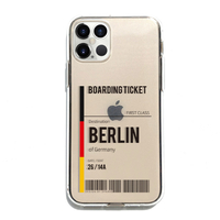 Dparks iPhone 12 Pro Max用ソフトクリアケース BERLIN DS19840I12PM