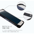 Dparks iPhone XR用Spirit case 星月夜 DS14842I61-イメージ3