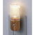 エルパ LEDナイトライト 明暗センサー 電球色 木目 PM-LW100(L)-イメージ1