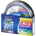 Verbatim 録画用50GB 片面2層 1-4倍速対応 BD-R DL追記型 ブルーレイディスク 10枚入り VBR260YP10SV2