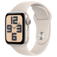 Apple Apple Watch SE(GPSモデル)- 40mm スターライトアルミニウムケースとスターライトスポーツバンド - S/M MR9U3J/A