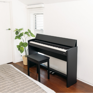 ローランド 電子ピアノ 【固定椅子付き】 Fシリーズ ブラック F107-BK-イメージ7