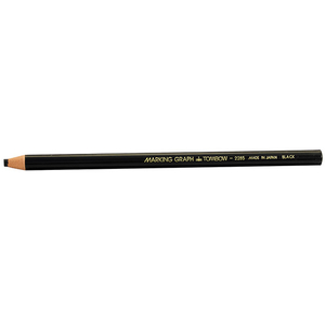 トンボ鉛筆 色鉛筆 マーキンググラフ 黒 12本 黒1ダース(12本) F847428-2285-33-イメージ1