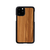 Man & Wood iPhone 11 Pro Max用天然木ケース Cappuccino I16852I65R-イメージ1