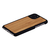 Man & Wood iPhone 11 Pro Max用天然木ケース Cappuccino I16852I65R-イメージ2