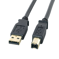 サンワサプライ USB2．0ケーブル(1．5m) ブラック KU20-15BKHK2