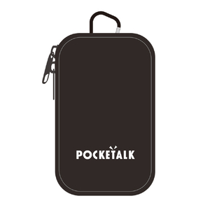 ソースネクスト POCKETALK(ポケトーク) S Plus用ポーチ ブラック ﾎﾟｹﾄ-ｸSPLUSﾎﾟ-ﾁPTSP-PBK-イメージ1