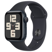 Apple Apple Watch SE(GPSモデル)- 40mm ミッドナイトアルミニウムケースとミッドナイトスポーツバンド - S/M MR9X3J/A