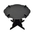 タカ印 組立式 3段テーブル ブラック 3サイズ FC81068-44-5821-イメージ5