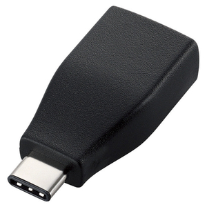 エレコム Type-C変換アダプタ ブラック USB3-AFCMADBK-イメージ1