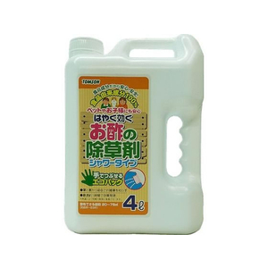 トムソンコーポレーション はやく効くお酢の除草剤シャワータイプ 4L FCU8629-イメージ1