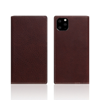 SLG Design iPhone 11 Pro用ケース Minerva Box Leather Case ブラウン SD17867I58R
